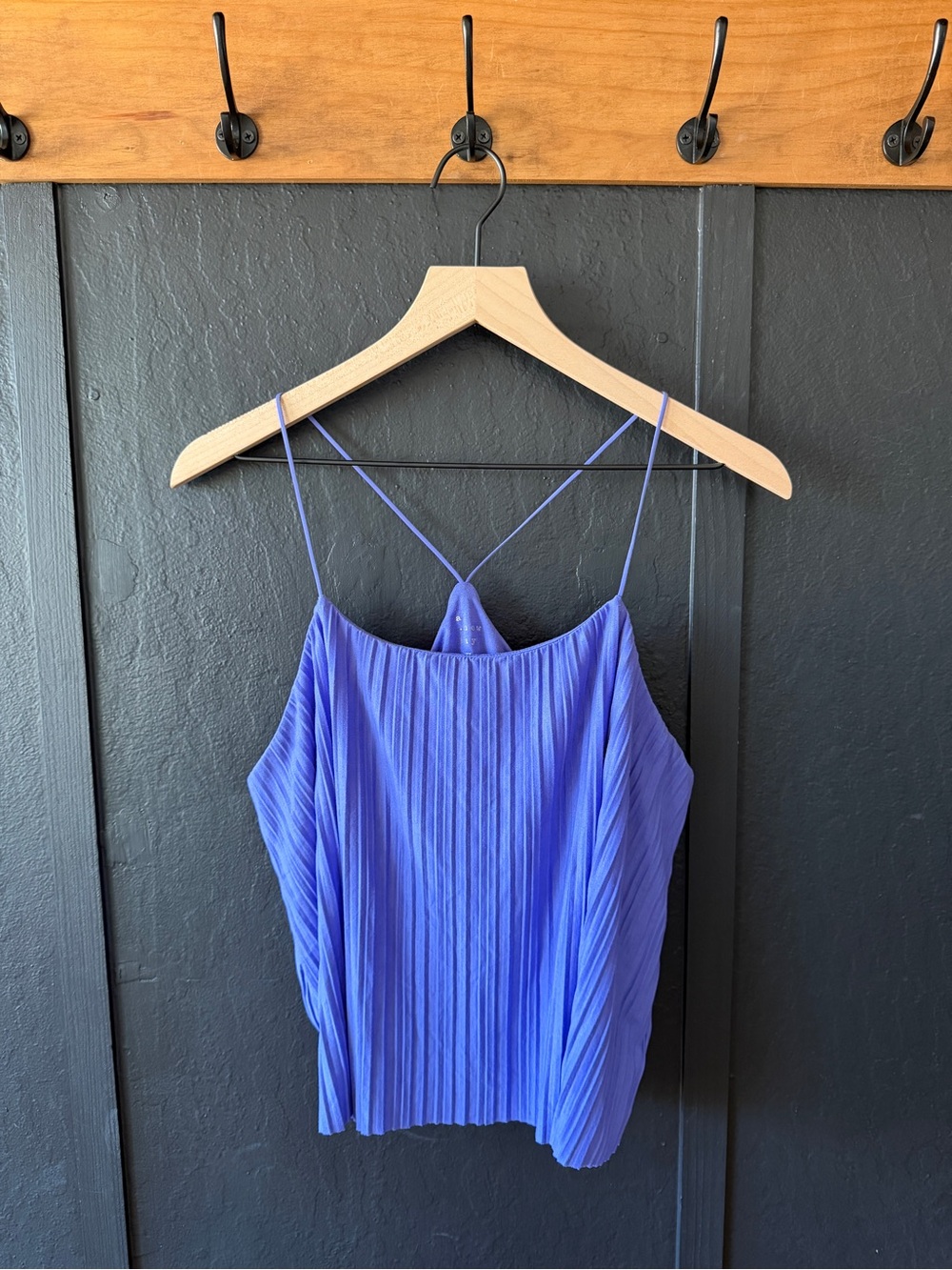 A New Day Pleated Spaghetti-Strap Camisole